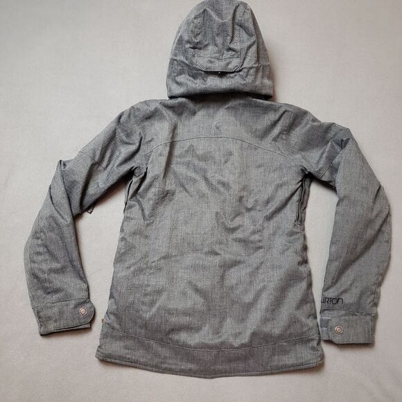 Women’s Burton Dry Ride jacket WB Jet Set JK Gray EUC SIZE S - Picture 14 of 16